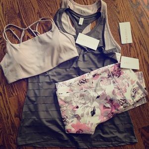 Athleta NWT 4-Piece Workout Outfit